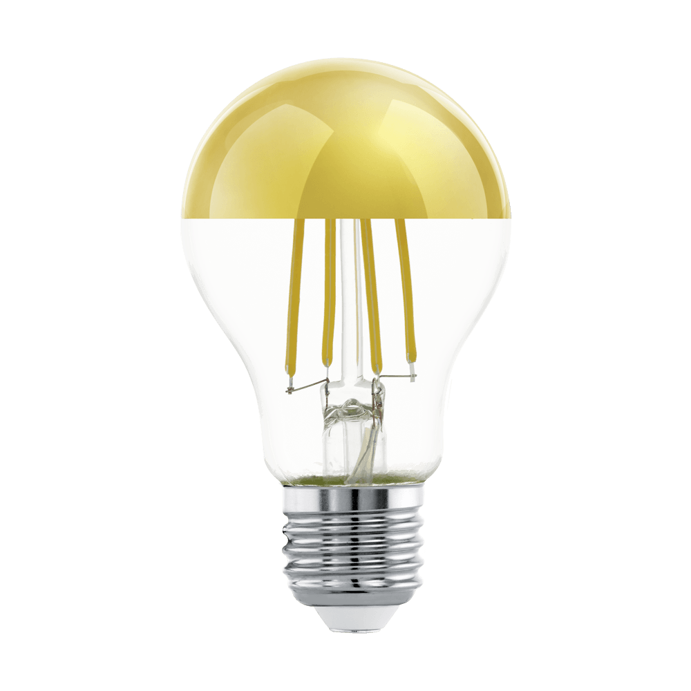 Eglo 110031 E27-Led-A60 Ampul 1X7,3W Şeffaf, Gold 2700K 806 Lümen