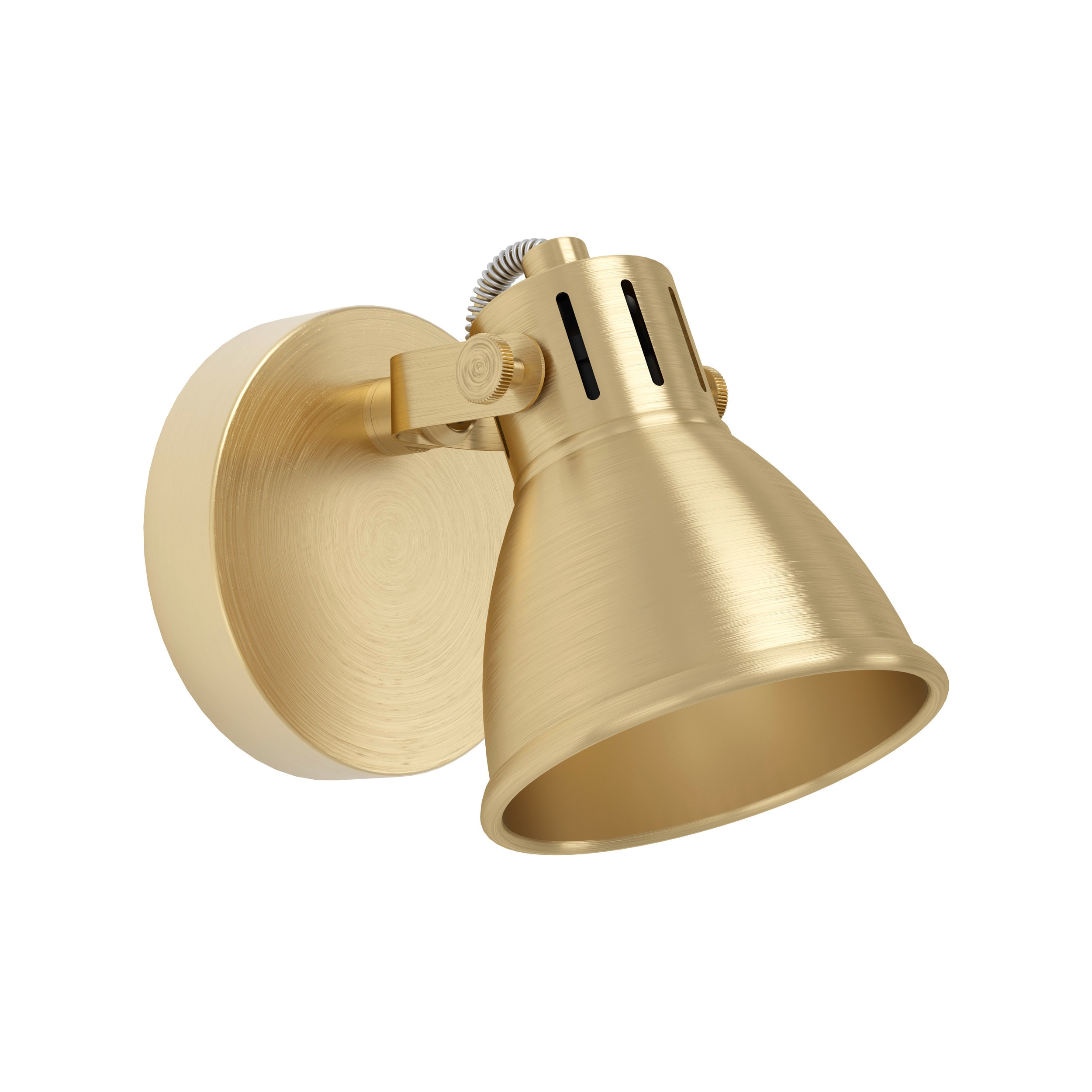Eglo 900169 "SERAS" 1X2,8W Çelik Fırçalanmış Pirinç, Gold Sıva Üstü Spot