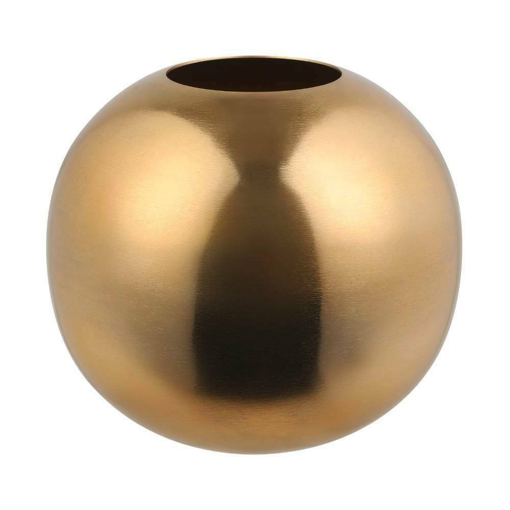 Eglo 421048 "ABUCAY" 22,5 Cm Yüksekliğinde Fırçalanmış Pirinç Metal Vazo