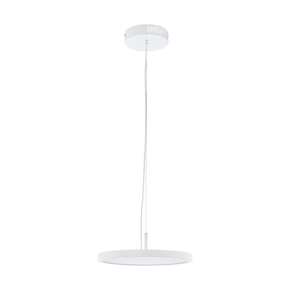 Eglo 98605 "CERIGNOLA-C" 40 Cm Çapında Çelik, Alüminyum Beyaz Sarkıt Avize RGB