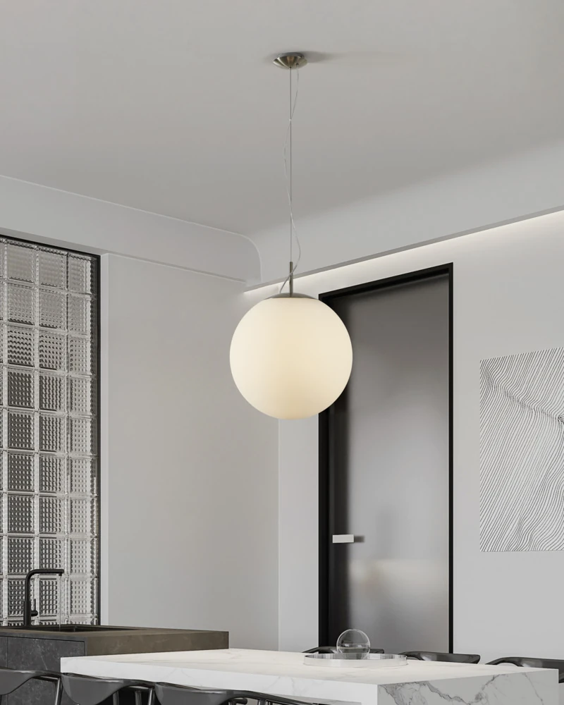 Eglo 63271 "PIEDALE PRO" 247 Cm Yüksekliğinde 43 Cm Çapında Çelik Sarkıt Avize