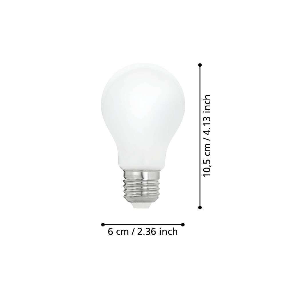 Eglo 110034 E27-Led-A60 Ampul 1X9W Opal 2700K 1055 Lümen