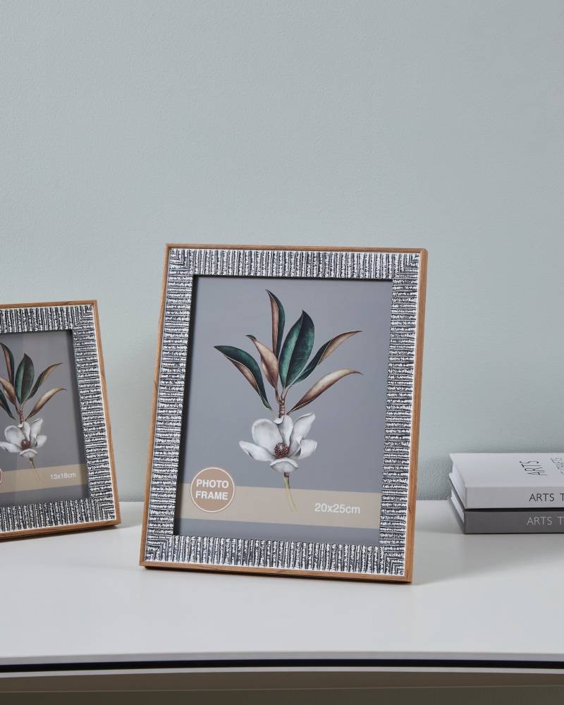 Eglo 423099 "CHENOR" 29,5 Cm Yüksekliğinde 24,5 Cm Uzunluğunda Plastik, Cam Mavi Resim Çerçevesi