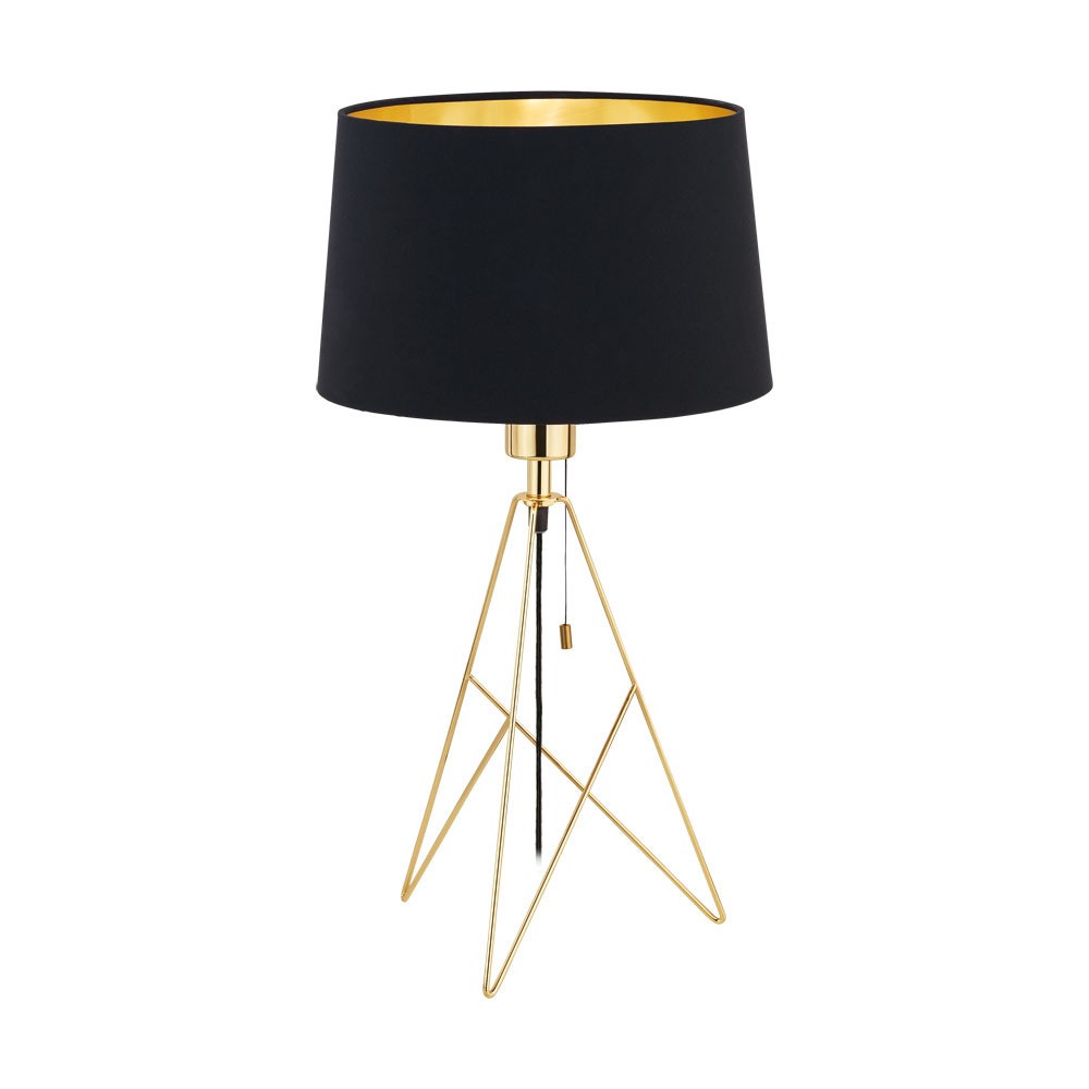 Eglo 39179 "CAMPORALE" 56 Cm Yüksekliğinde Çelik Masa Lambası
