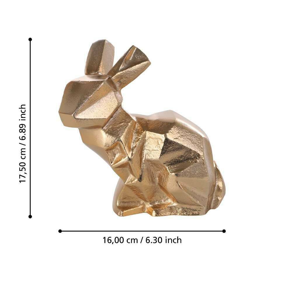 Eglo 427007 "NOLALU" 17,5 Cm Yüksekliğinde Alüminyum Dekoratif Obje Biblo