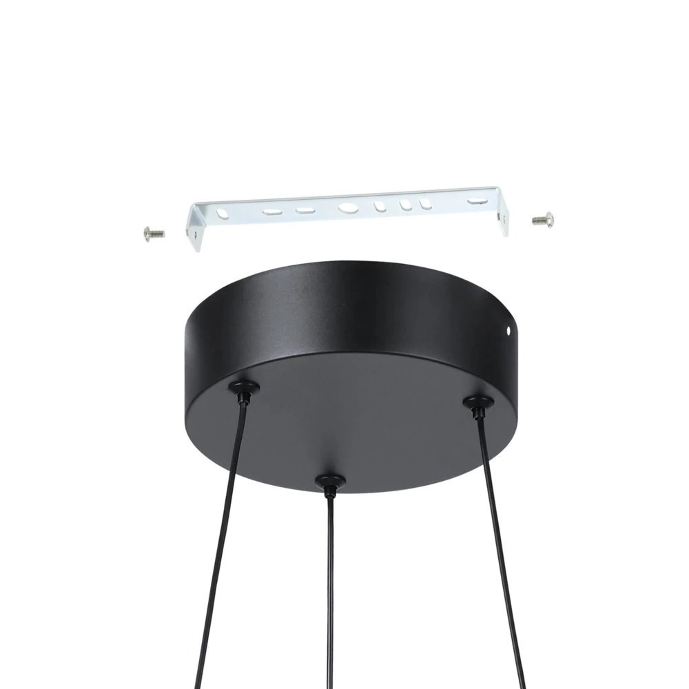 Eglo 901826 "MEZZOMONTE" 110 Cm Yüksekliğinde Alüminyum Çelik Sarkıt Avize