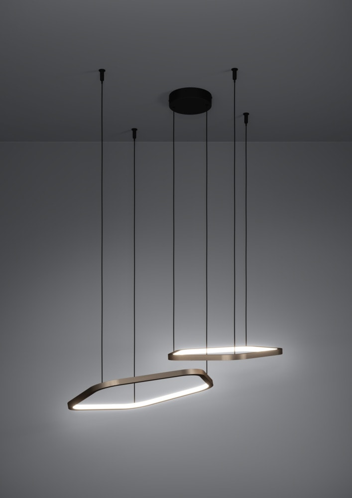 Eglo 390507 "ESTRELLA" 150 Cm Yüksekliğinde Alüminyum Çelik Sarkıt Avize