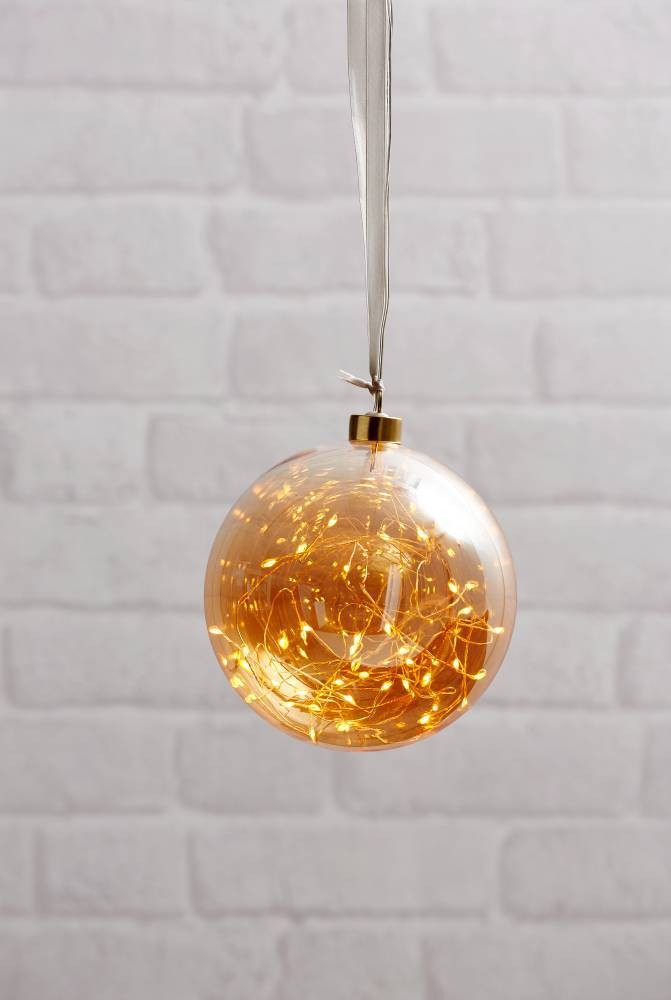Eglo 410591 "GLOW" 40 Ledli Amber Dekoratif Aydınlatma 15Cm Çapında 1800K