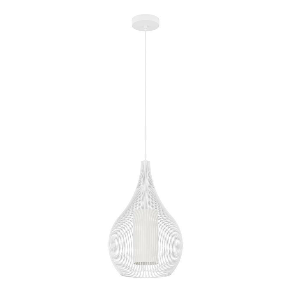 Eglo 900829 "RAZONI 1" 32,5 Cm Çapında Çelik Beyaz Sarkıt Avize