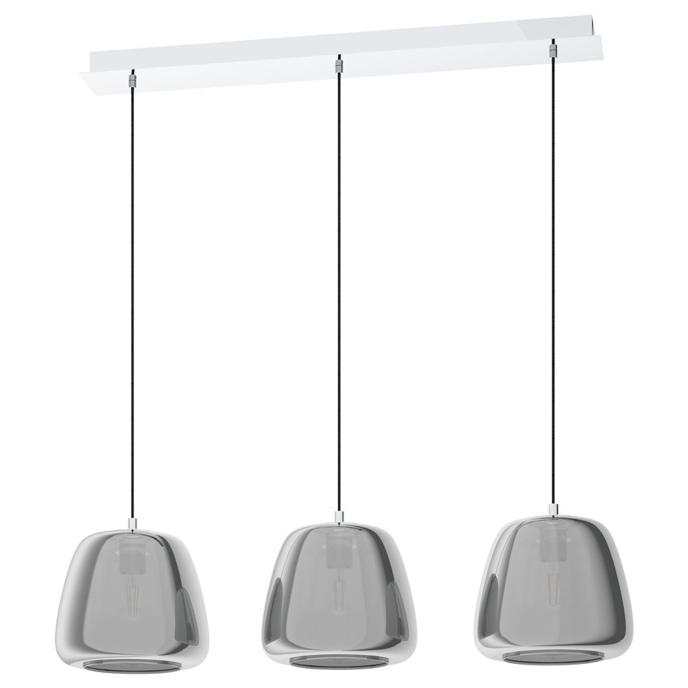 Eglo 39667 "ALBARINO" 150 Cm Yüksekliğinde Çelik Krom Sarkıt Avize