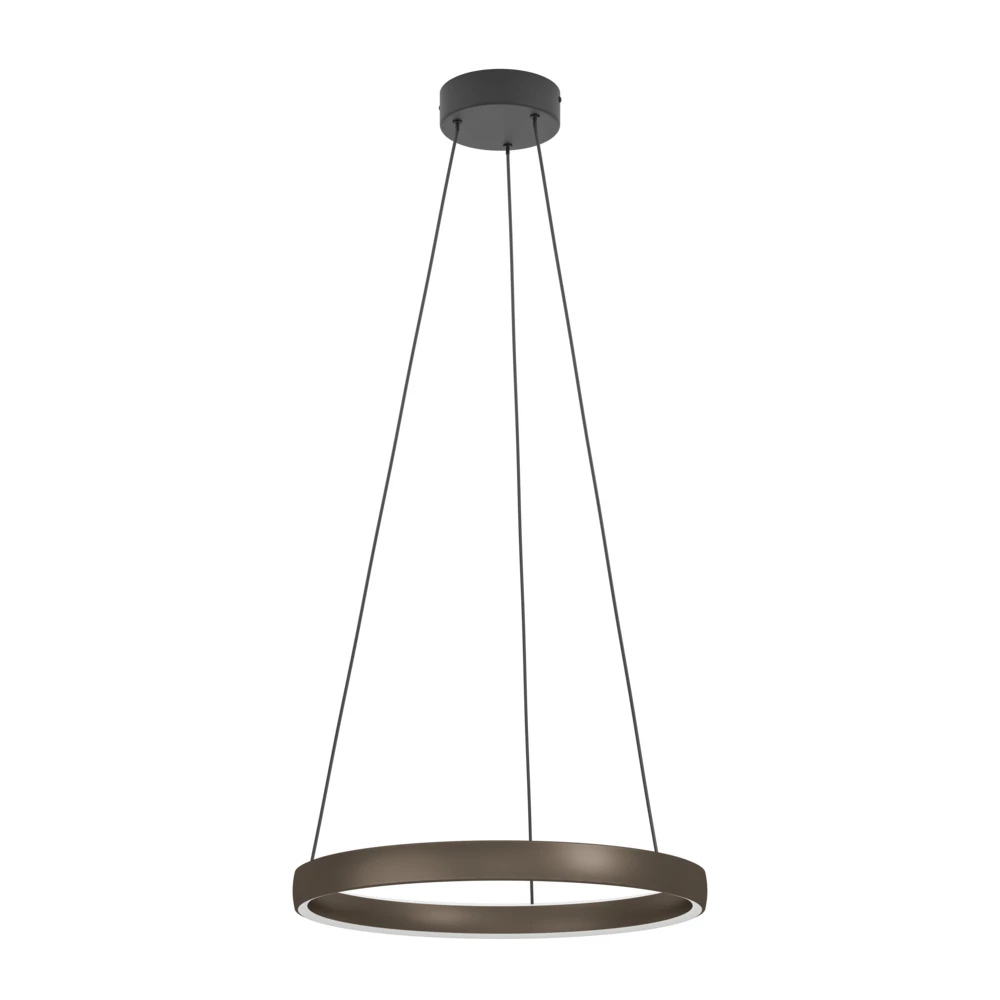 Eglo 390451 "TRABUCO" 150 Cm Yüksekliğinde 55 Cm Çapında Alüminyum Çelik Sarkıt Avize