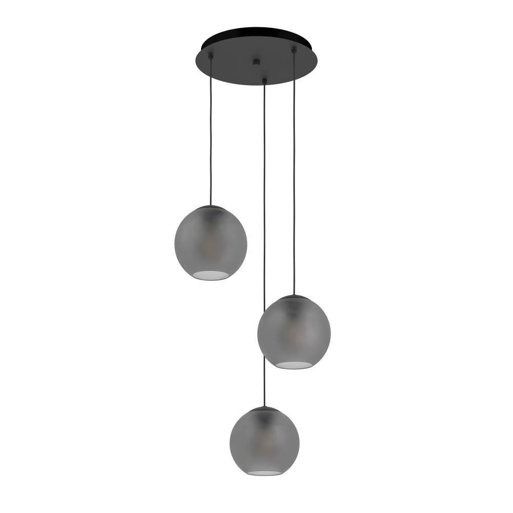 Eglo 390213 "ARANGONA" 150 Cm Yüksekliğinde Çelik Siyah Sarkıt Avize