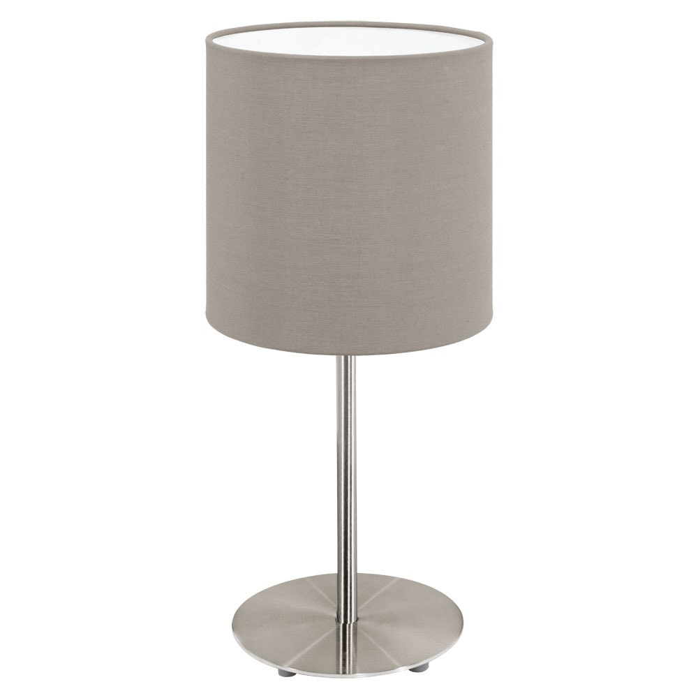 Eglo 31595 "PASTERI" 40 Cm Yüksekliğinde Çelik Masa Lambası