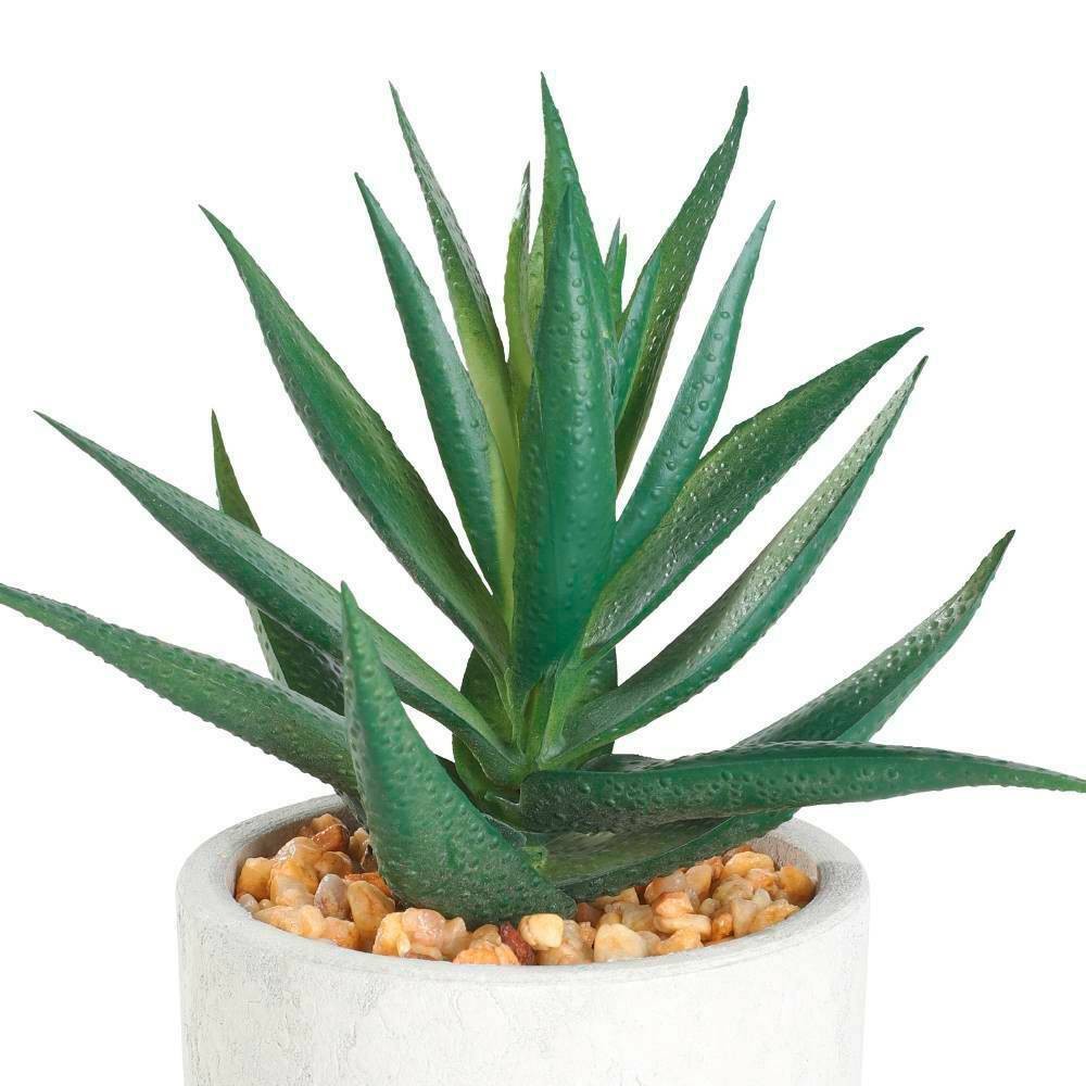Eglo 428012 "CHITOSE" 15,5 Cm Yüksekliğinde Plastik Kahveengi, Yeşil Saksıda Yapay Çiçek