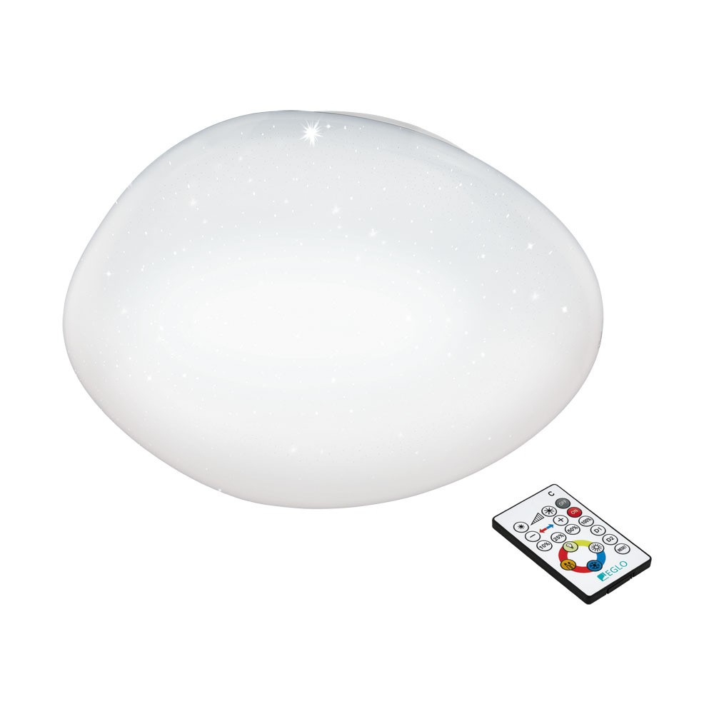 Eglo 97577 "SILERAS" 45 Cm Çapında Çelik Beyaz Duvar Tavan Armatürü