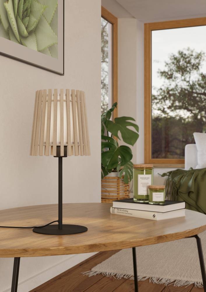Eglo 900904 "FATTORIA" 45 Cm Yüksekliğinde Çelik Masa Lambası