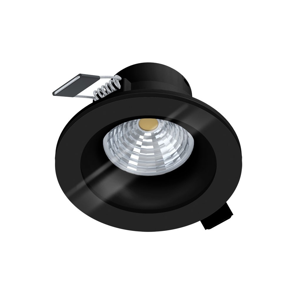 EGLO 99494 İç Mekan " SALABATE "  pirinç,siyah  ALÜMİNYUM Gömme   Aydınlatma.    Çap: 8,8 cm Delik çapı: 6,8 cm LED Duy: 6W Ampul dahildir. IP20-44 4000K 450