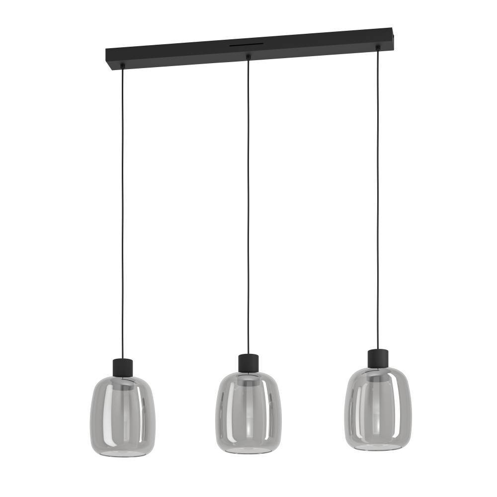 Eglo 901121 "MOLOCHIO-Z" 110 Cm Yüksekliğinde Çelik Siyah Sarkıt Avize RGB