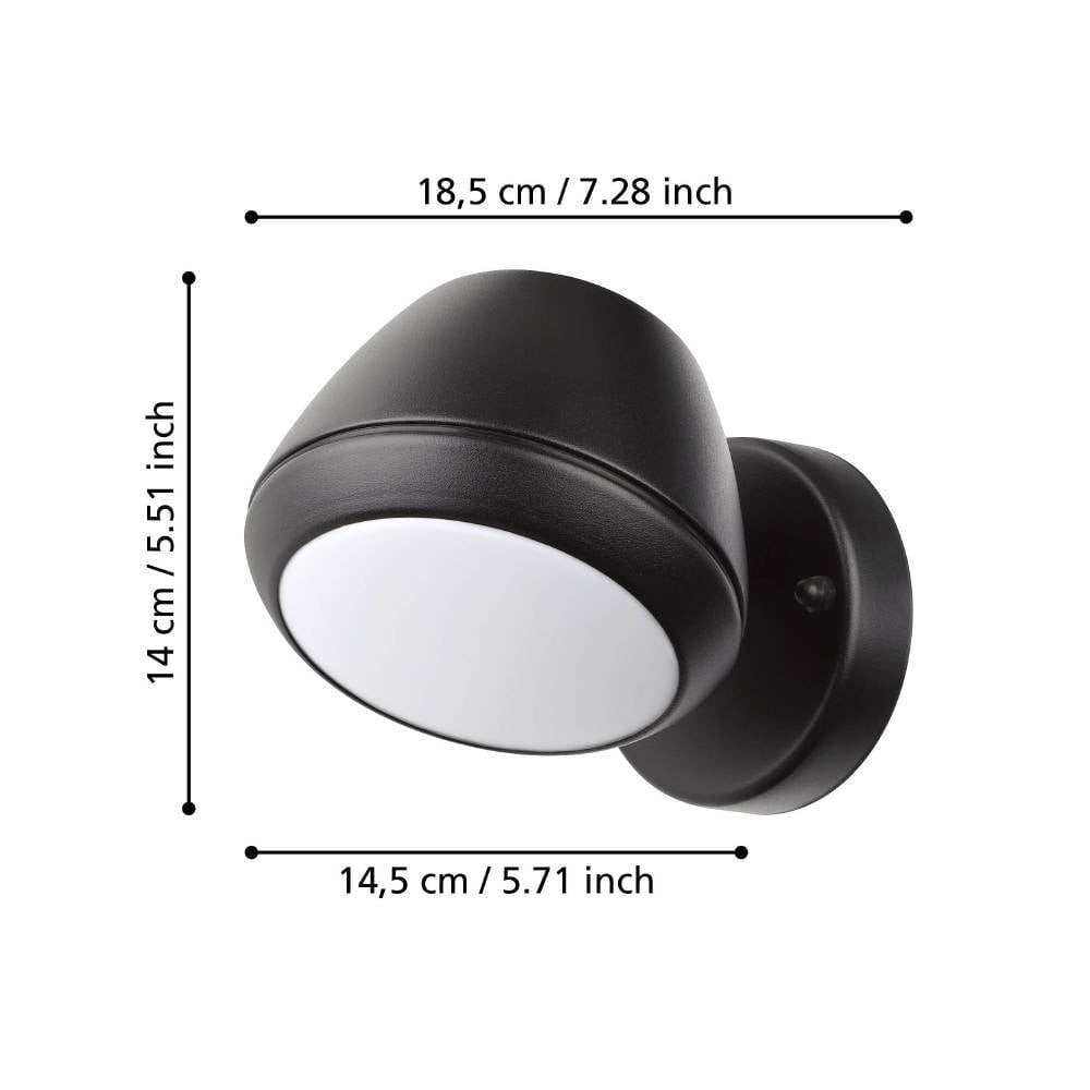 Eglo 900675 "NIVAROLO" Çelik Dış Mekan Bahçe Aydınlatması Aplik Ip44