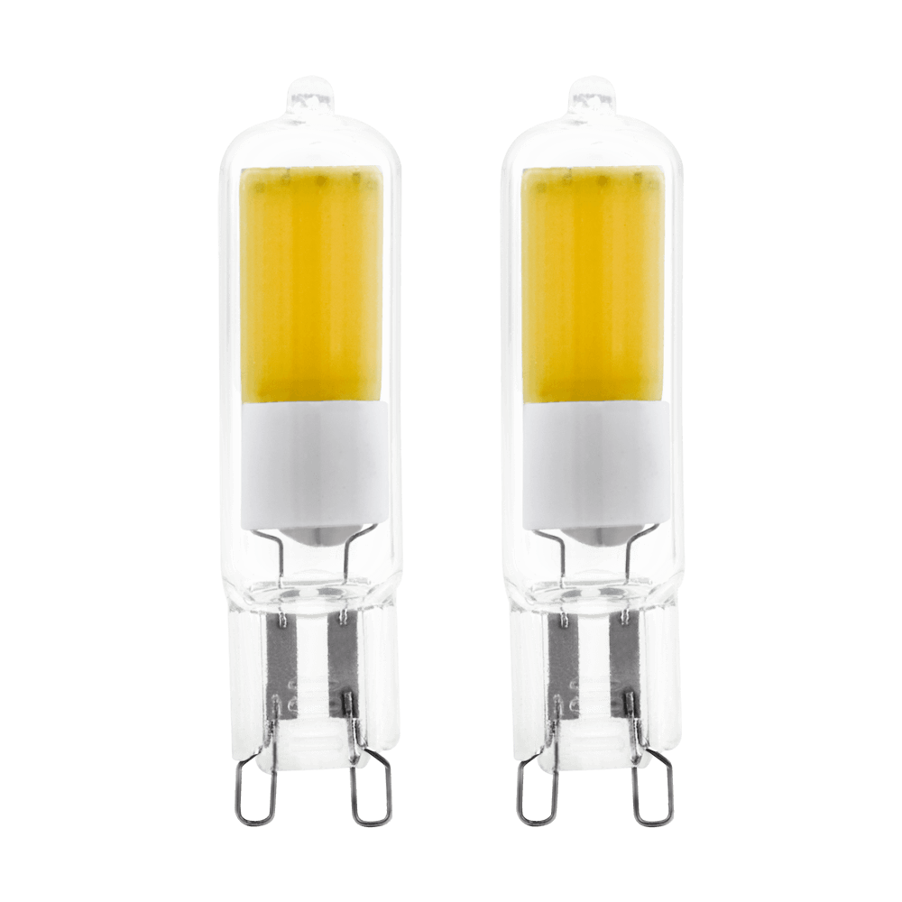 Eglo 110152 G9-LED Ampul 2X2W Şeffaf 3000K 200 Lümen 2’Li Paket