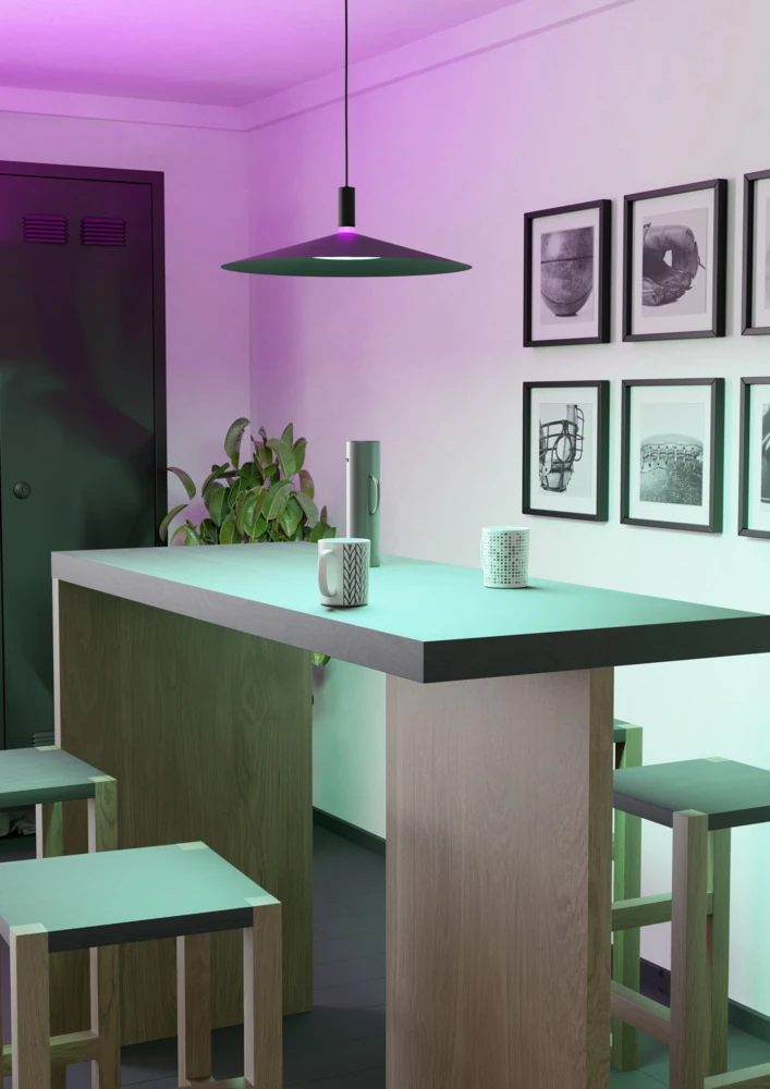 Eglo 902183 "CONOMAVILLA-Z" 120 Cm Yüksekliğinde 45 Cm Çapında Çelik Sarkıt Avize