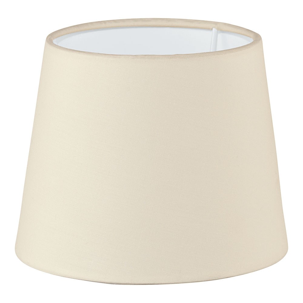Eglo 49402 Tekstil Kumaş Bej E27/E14 Abajur Ve Masa Lambası Şapkası