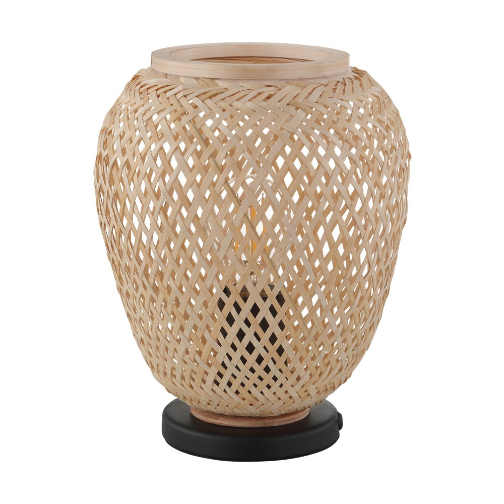 Eglo 43263 "DEMBLEBY" 25 Cm Yüksekliğinde Çelik Masa Lambası