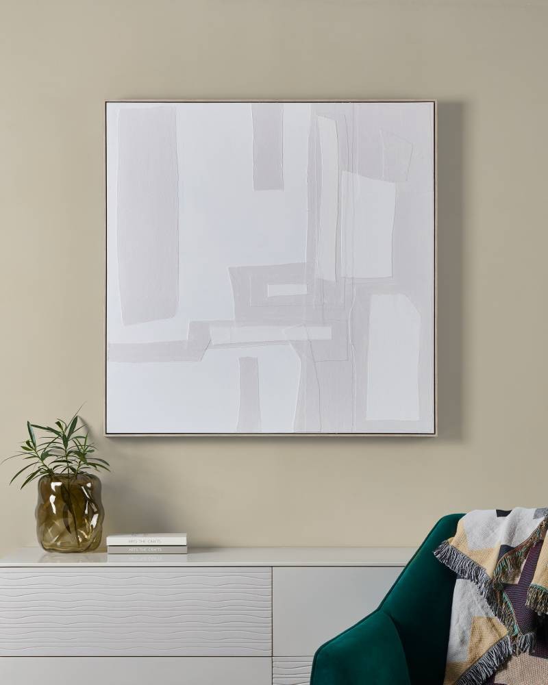 Eglo 423129 "MENTAKAB" 102 Cm Yüksekliğinde 102 Cm Uzunluğunda Dekoratif Duvar Tablo Resim