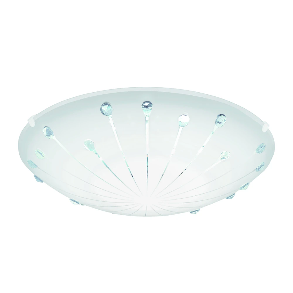 Eglo 96113 "MARGITTA 1" 31.5 Cm Çapında Beyaz Çelik Tavan Armatürü