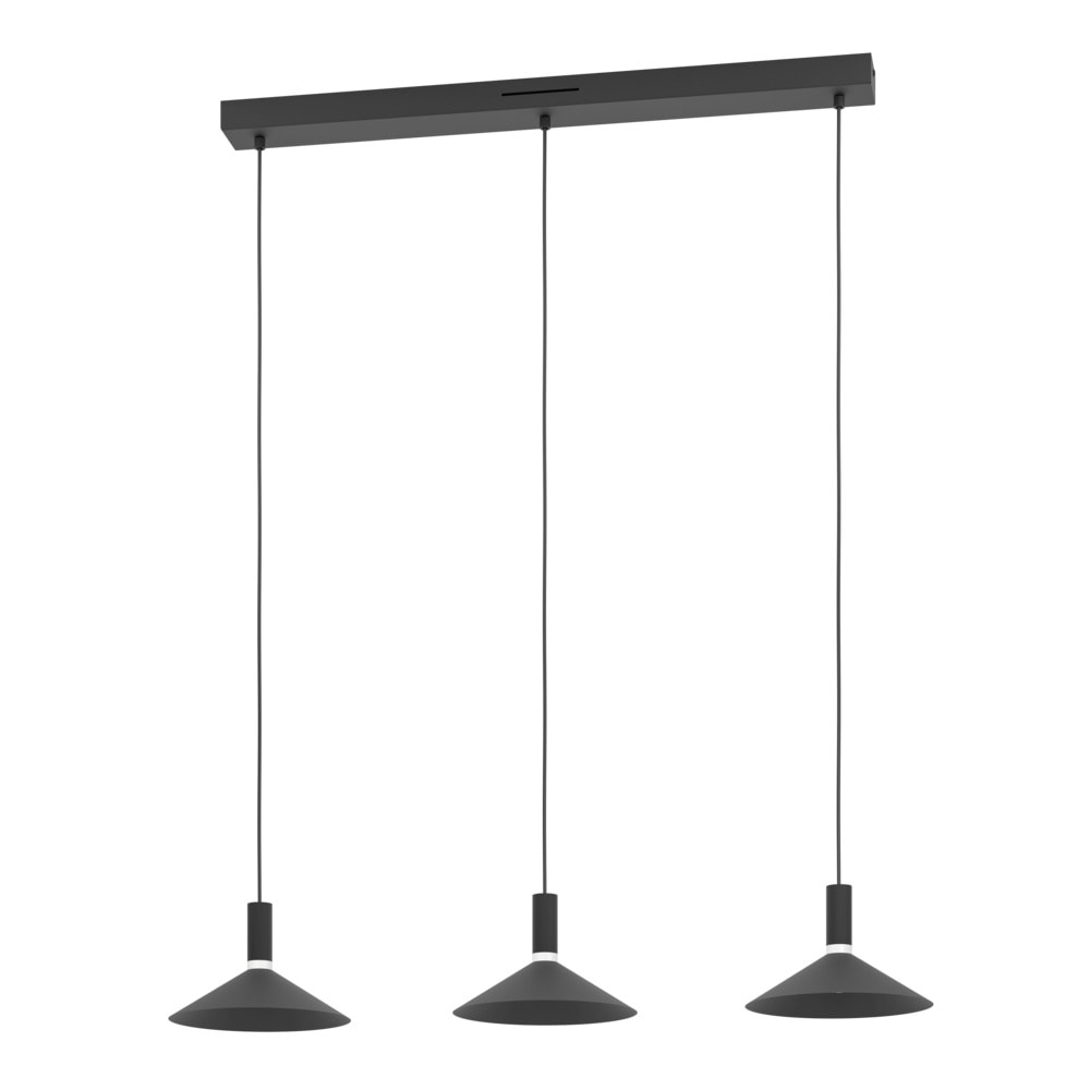 Eglo 902184 "CONOMAVILLA-Z" 120 Cm Yüksekliğinde Çelik Sarkıt Avize