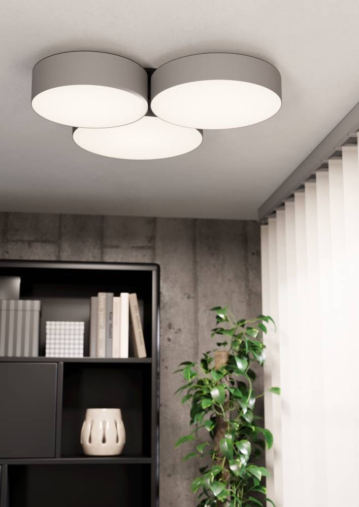 Eglo 900855 "BARBANO-Z" 60,5 Cm Uzunluğunda Çelik Siyah Tavan Armatürü RGB