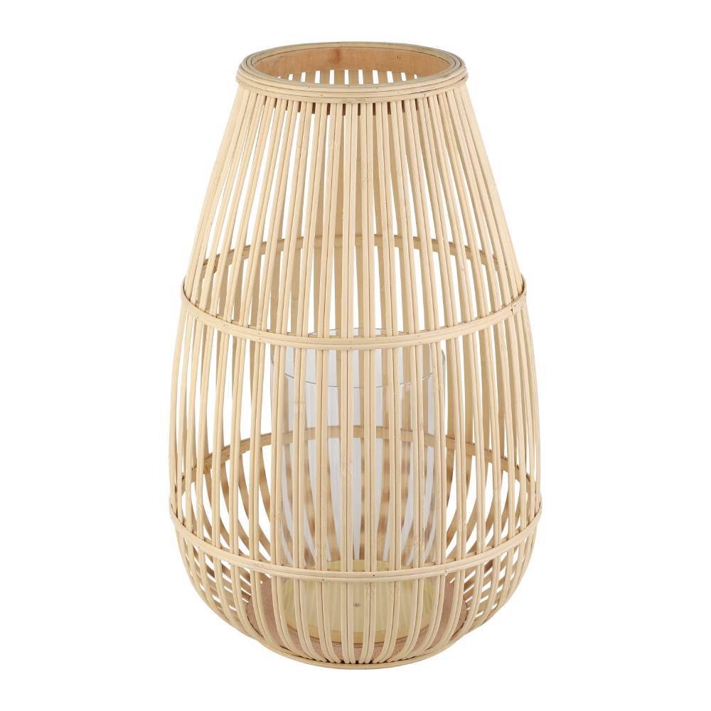 Eglo 422082 "BUNAWAN" 45,5 Cm Yüksekliğinde Ahşap Dekoratif Mumluk