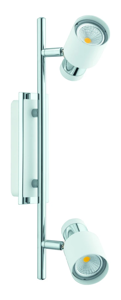 Eglo 32947 "DAVIDA-SD" 2X5W Krom, Beyaz Çelik Sıva Üstü Spot