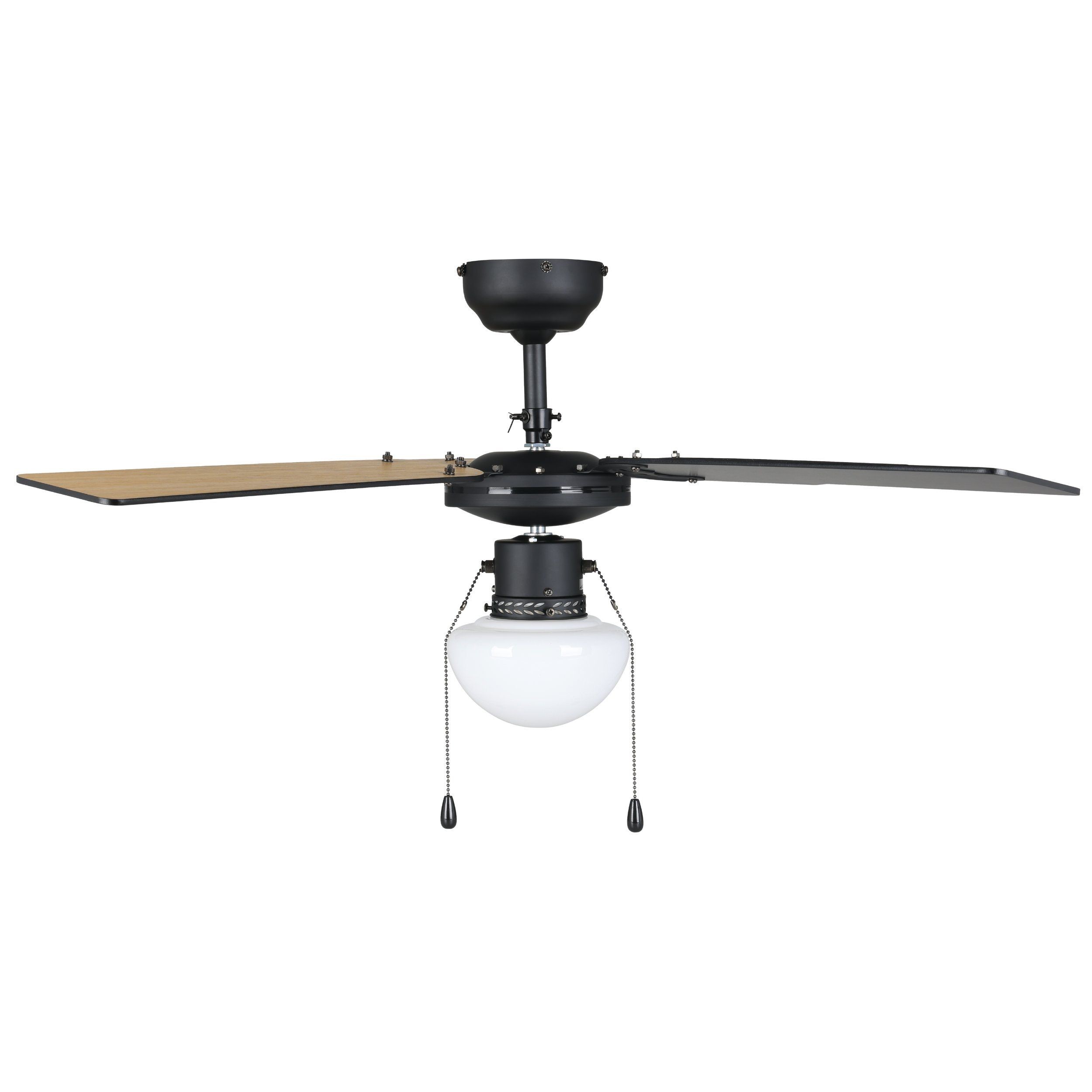 Eglo 35122 "FORTALEZA" 106,6 Cm Çapında Çelik Tavan Vantilatörü Çekme İpli Ac Motor