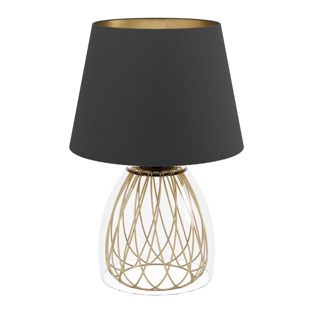 Eglo 390039 "JAZMINIA" 45 Cm Yüksekliğinde Çelik Masa Lambası