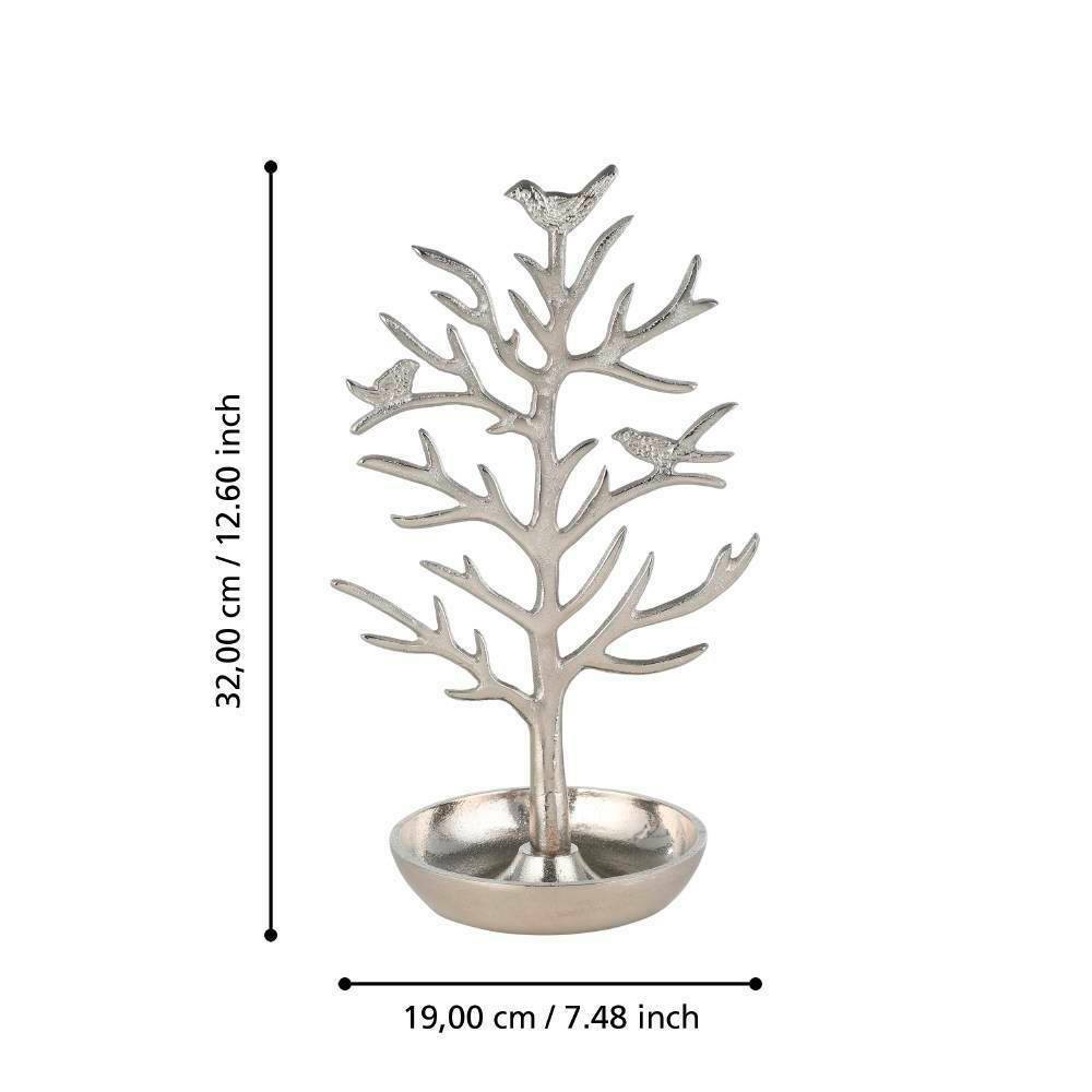 Eglo 427013 "GIFU" 32 Cm Yüksekliğinde Alüminyum Dekoratif Obje Biblo