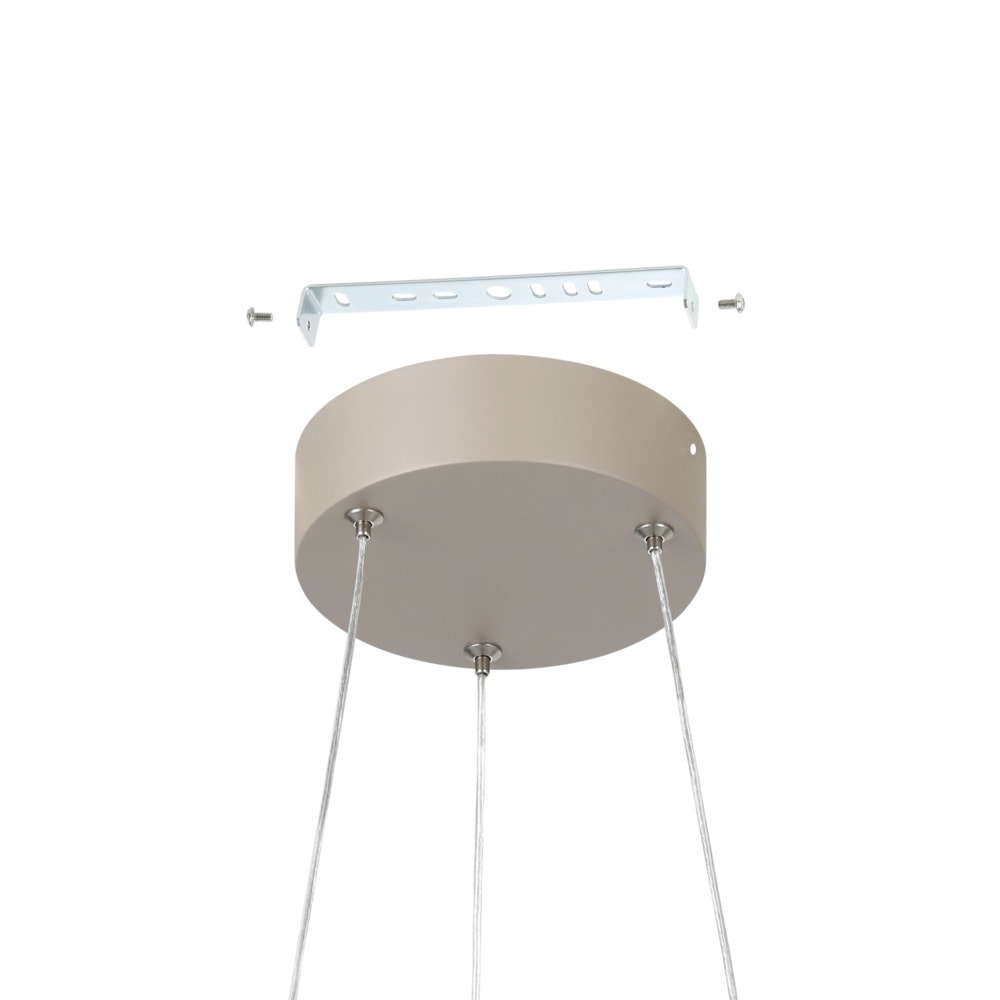 Eglo 901824 "MEZZOMONTE" 110 Cm Yüksekliğinde Alüminyum Çelik Sarkıt Avize
