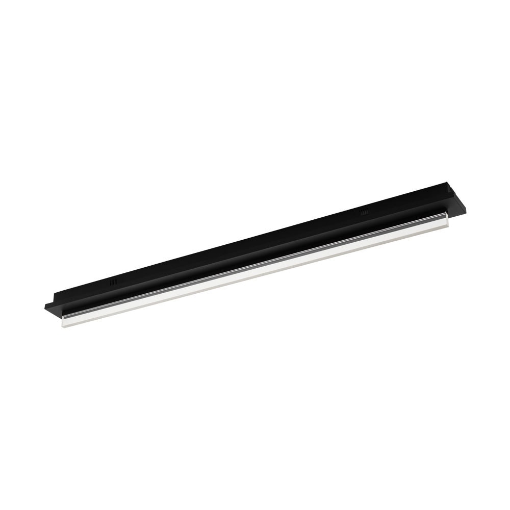 Eglo 98494 "SPADAFORA" 116 Cm Uzunluğunda Alüminyum, Çelik Siyah Tavan Armatürü