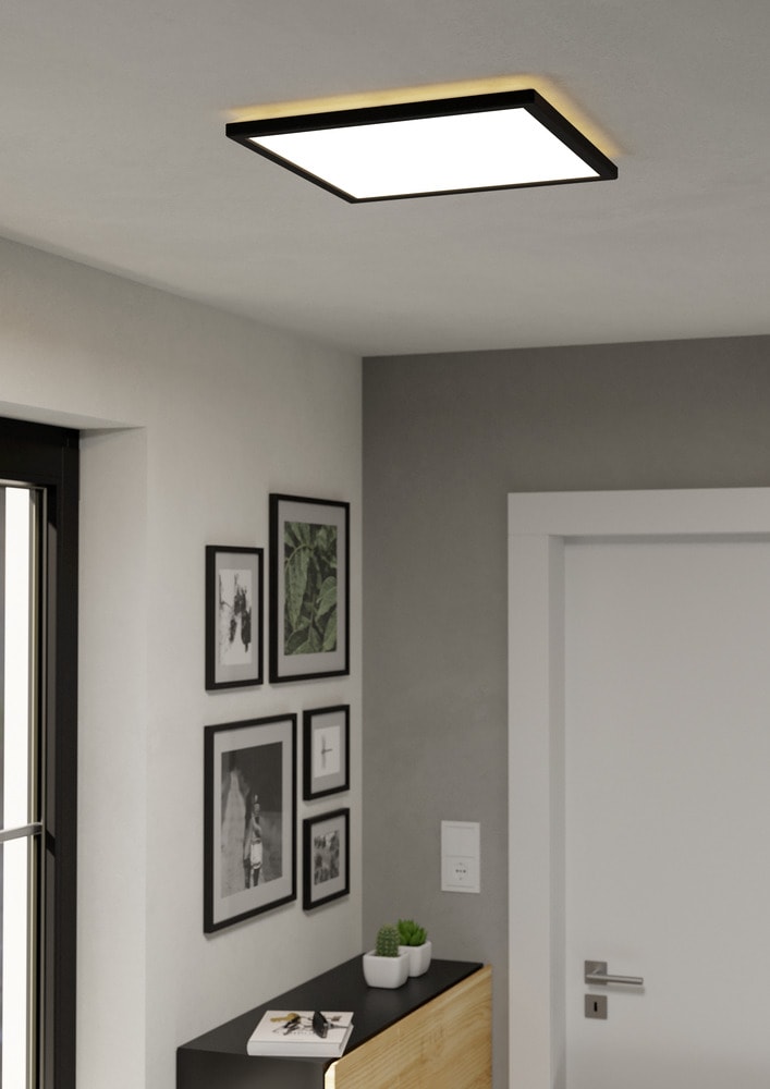Eglo 901467 "ROVITO-Z" 39 Cm Uzunluğunda Siyah Plastik Led Panel Ip44