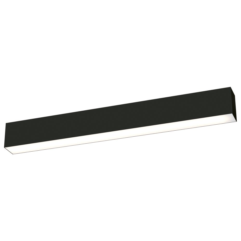 Eglo 66818 "SEALZA 1" 114 Cm Uzunluğunda Alüminyum Anodize Siyah Tavan Armatürü
