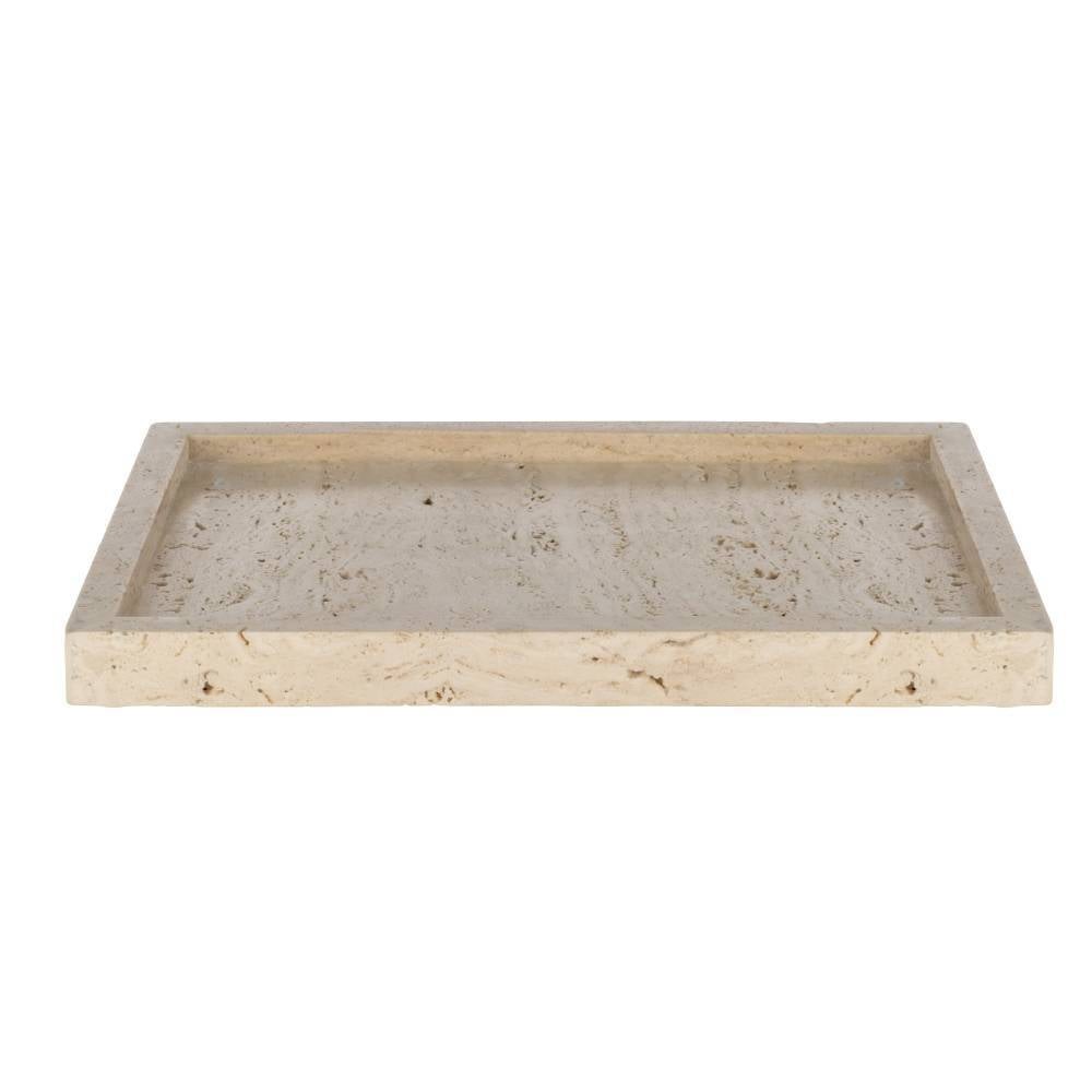Eglo 427248 "MAROMANDIA" 30,5 Cm Uzunluğunda Bej Dekoratif Sunum Tepsisi