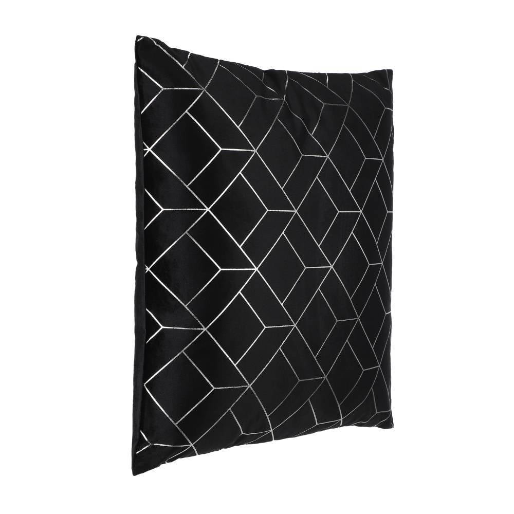 Eglo 420075 "SINGU" 45X45Cm Siyah/Gümüş Polyester Yastık