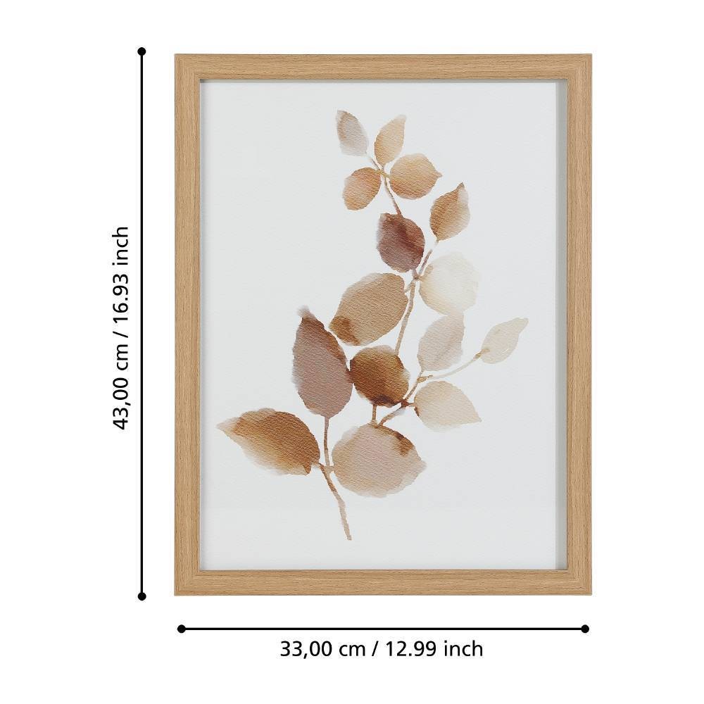 Eglo 423091 "ROBERVAL" 43 Cm Yüksekliğinde 33 Cm Uzunluğunda Dekoratif Duvar Tablo Resim