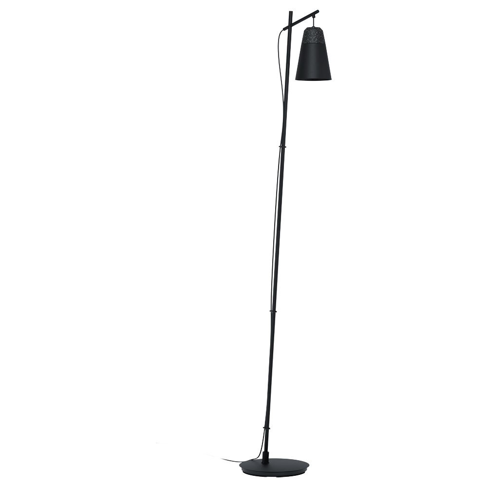 Eglo 99547 İç Mekan " Canterras " Siyah Renk Dökme Çelik Köşe Aydınlatması Ip20 E27 Max: 1X40W En: 43 Cm