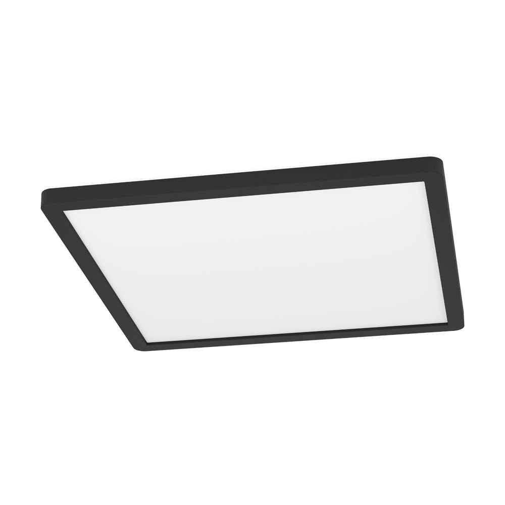 Eglo 900093 İç Mekan " Rovıto-Z " Siyah Renk Plastik, Alüminyum Led Tavan Lambası Ip20 Max: 14,6W En: 29,5 Cm