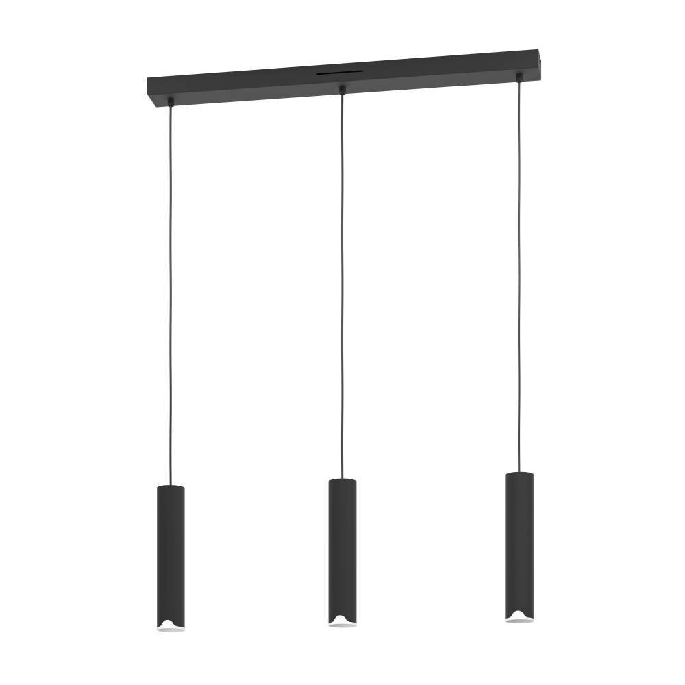 Eglo 901124 "BALAMORTA-Z" 110 Cm Yüksekliğinde Çelik Siyah Sarkıt Avize RGB