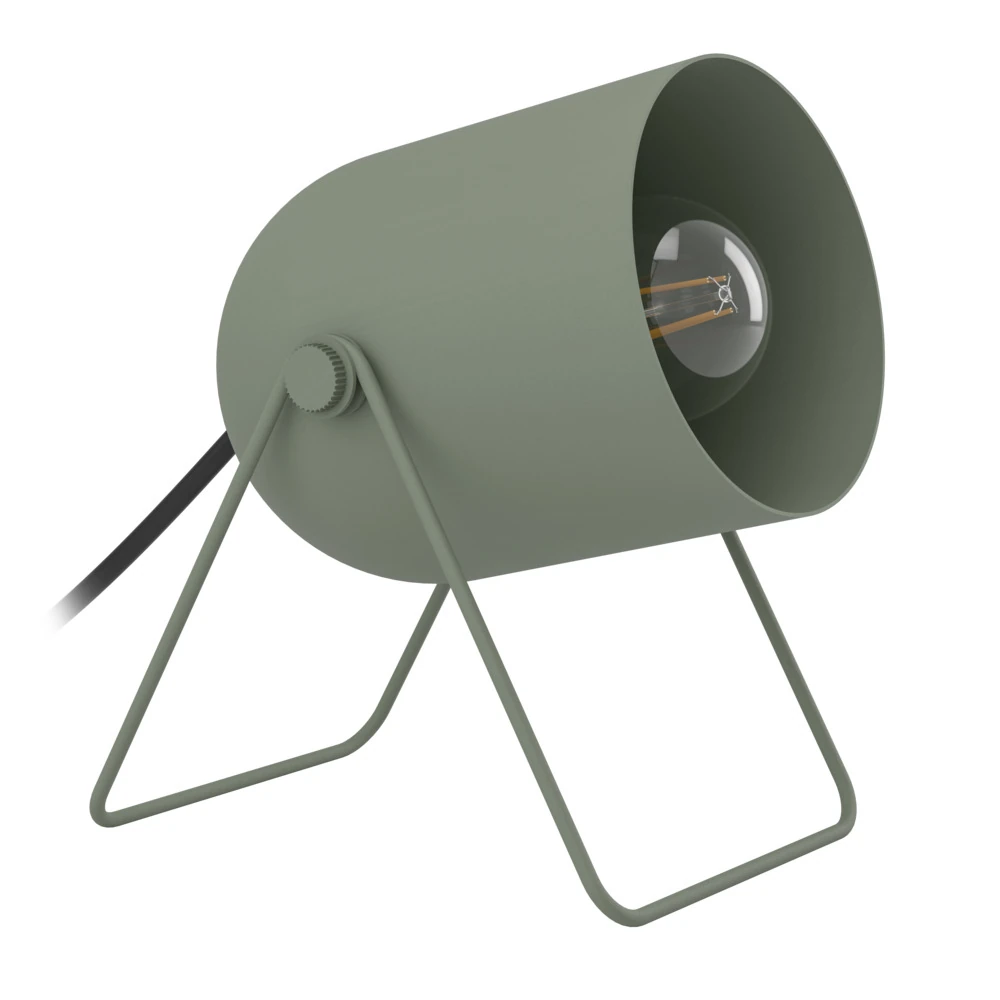 Eglo 44136 "TILSTON" 14.5 Cm Yüksekliğinde Yeşil Çelik Masa Lambası