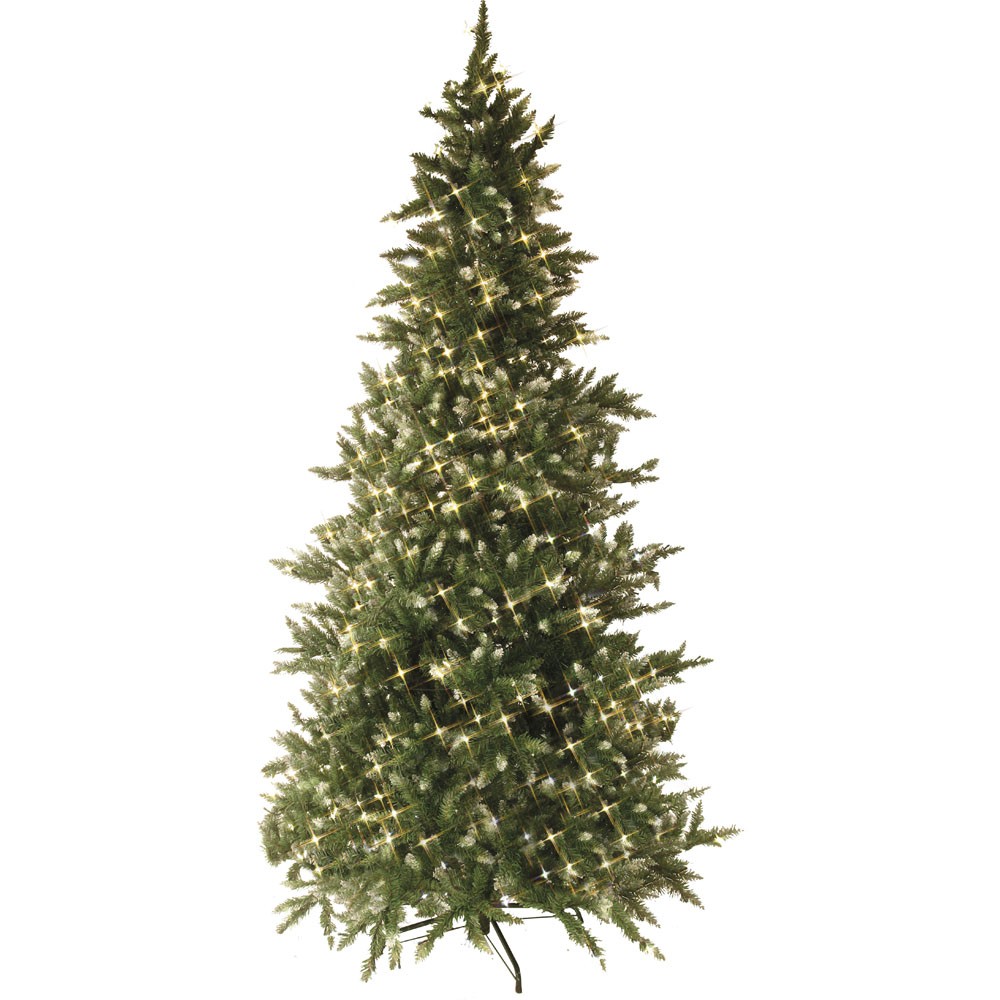 Eglo 608-60 "VANCOUVER" Dekoratif Yılbaşı Işıklı Çam Ağacı 225Cm Yüksekliğinde 130Cm Çapında 954 Dal