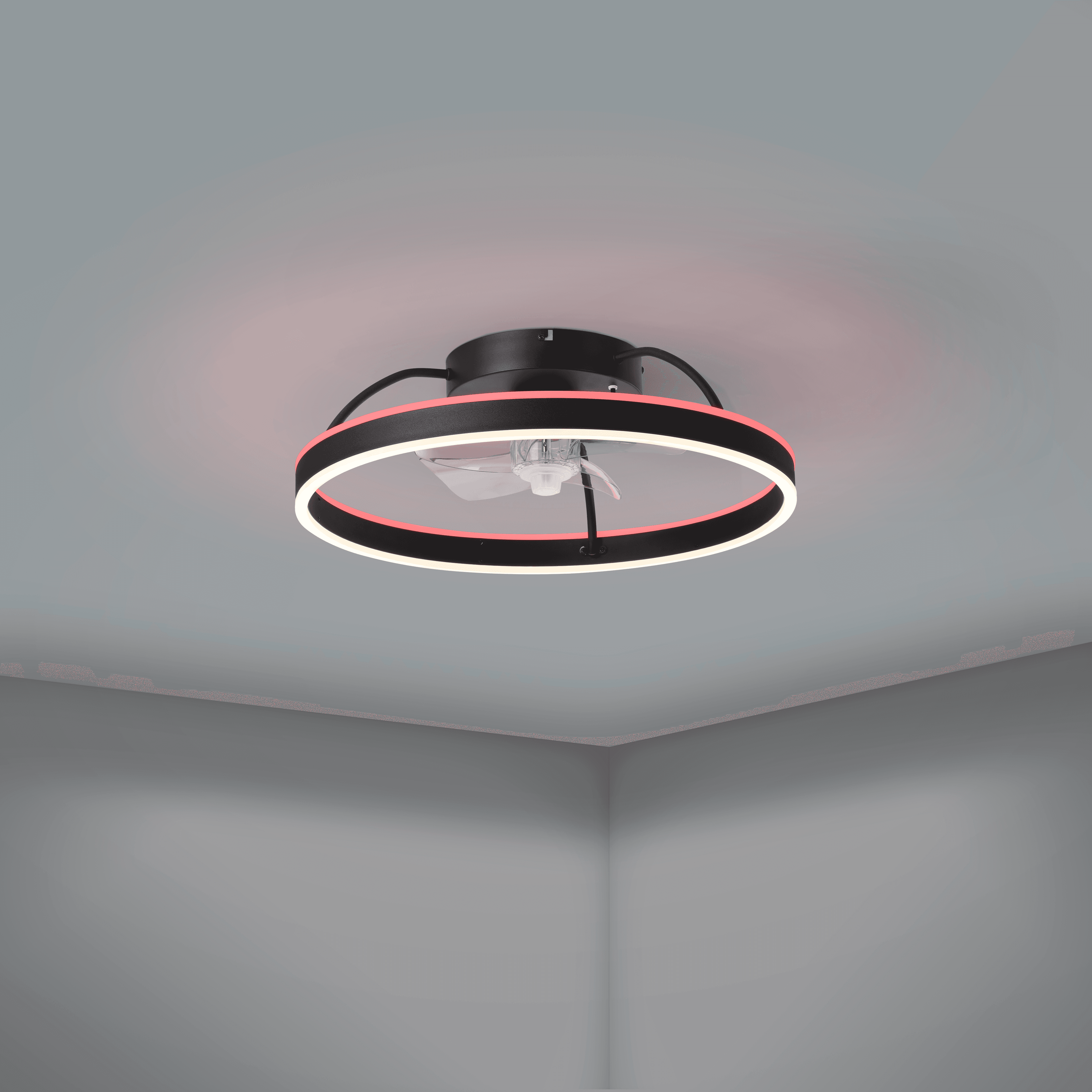 Eglo 35193 "MARINELLA" 50 Cm Çapında Çelik Tavan Vantilatörü RGB