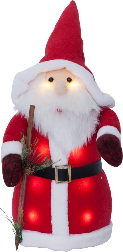 Eglo 411225 "JOYLIGHT" Beyaz Kırmızı Ledli Peluş Noel Baba 38Cm Yüksekliğinde 20Cm Uzunluğunda
